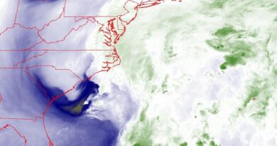 ABD doğu kıyısını etkisi altına alan dev Nor'easter fırtınası NOAA meteoroloji uydu görüntüsü