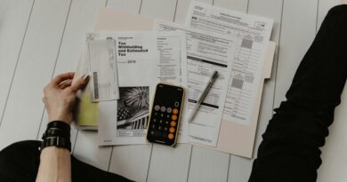 ABD vergi beyannamesi hesaplaması, hesap makinesi ve finansal gelir tablosu