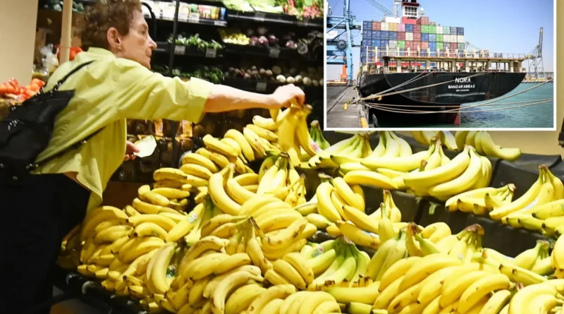 ABD muz fiyatları ve süpermarket reyonları