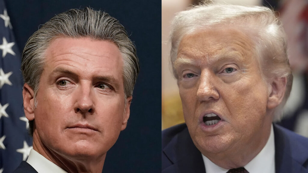 Gavin Newsom Trump gerilimi sonrası gündeme gelen California eyalet parlamentosu Sacramento