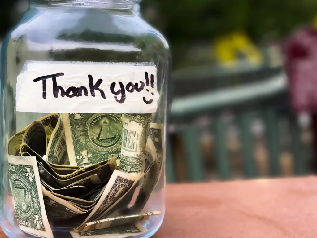 Amerika'da bahşiş kültürü ve restoran ödeme ekranında yer alan tip seçenekleri