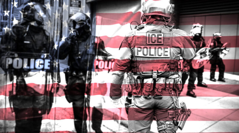 ICE sınır dışı operasyonları ve polis ekipleri
